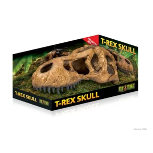 Exo Terra T-Rex Skull – Realistische Dinosaurus Schedel Schuilplaats voor Terrarium