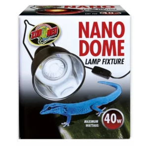 Zoo Med Nano Dome Lamp Fixture – Compacte Lamphouder voor Terrarium Verlichting