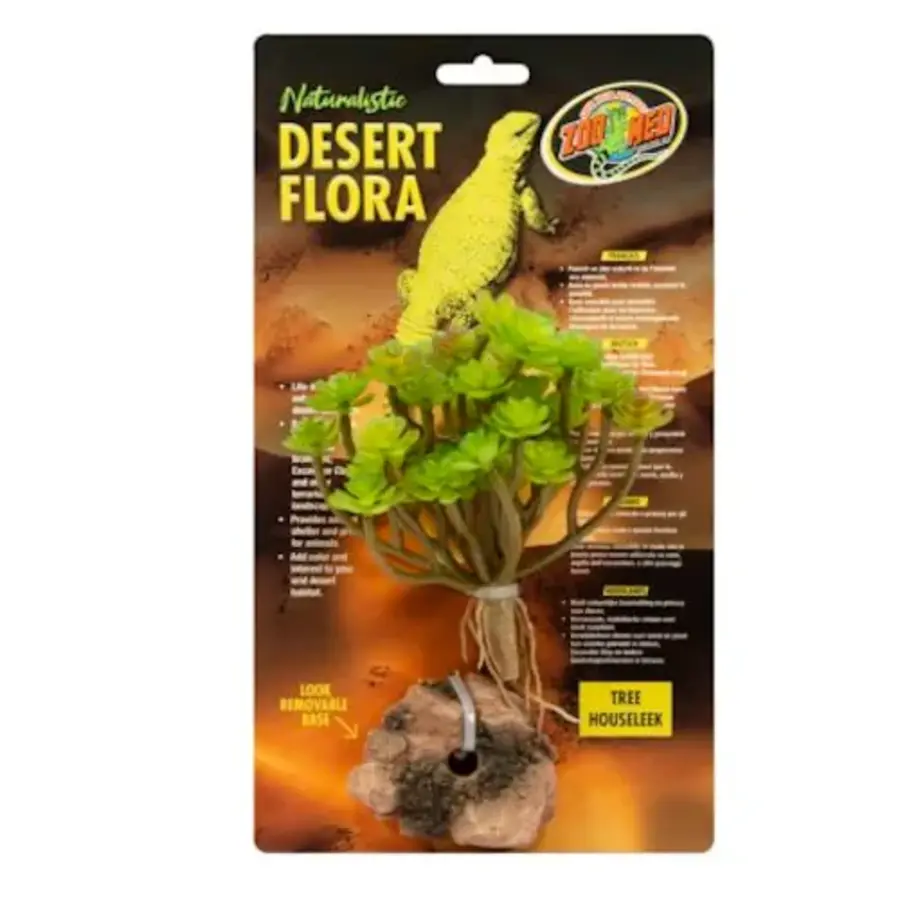 Zoo Med Tree Houseleek – Realistische Terrarium Kunstplant voor Reptielen