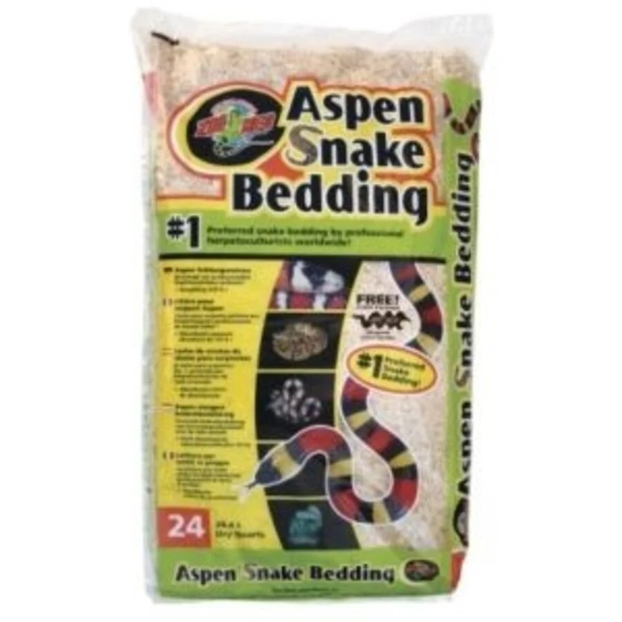 Zoo Med Aspen Snake Bedding 26,4 L – Aspen Bodembedekking voor Slangen Terrarium