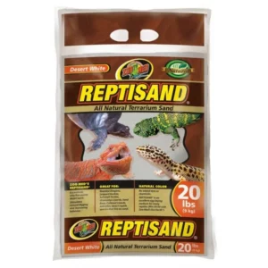 Natuurlijk Wit Terrariumzand 9 kg voor Woestijnreptielen