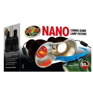 Zoo Med Nano Combo Dome Lamp Fixture Terrarium Lamp