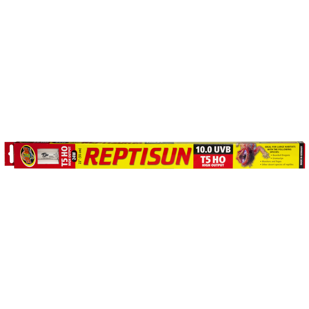 Zoo Med ReptiSun 10.0 T5HO UVB Lamp 55cm 24W voor reptielen